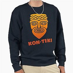 Kon Tiki Thor Heyerdahl Pullover Sweatshirt