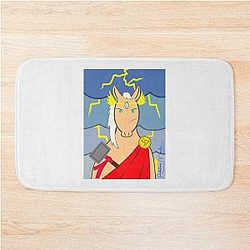 Thor as a Horse Perfect Gift Bath Mat