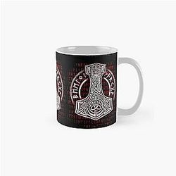 Viking Runes, Medieval Viking Symbol Classic Mug