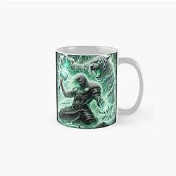 Thor and the Magic Cat Legend - Norse Myth Art Classic Mug