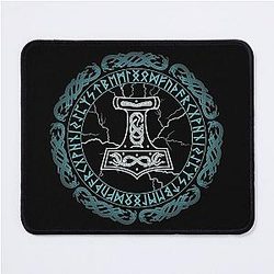 Mjölnir Hammer of Thor Mouse Pad