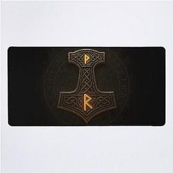 Mjölnir - Epic Thor's Viking Symbol Desk Mat