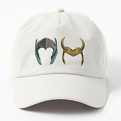 Brothers Thor and Loki Helmet Dad Hat