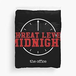 Threat Level Midnight The Office Duvet Cover