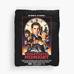 Threat Level Midnight Duvet Cover