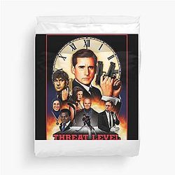 Threat Level Midnight Chiffon Duvet Cover