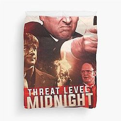 Movie: Threat Level Midnight Duvet Cover