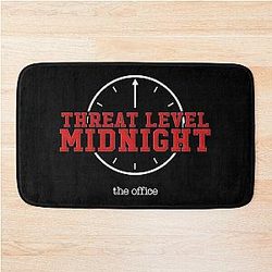 Threat Level Midnight The Office Bath Mat
