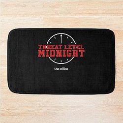 Threat Level Midnight - The Office Classic Bath Mat