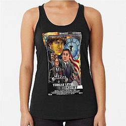 Threat Level Midnight The Office Racer Tank