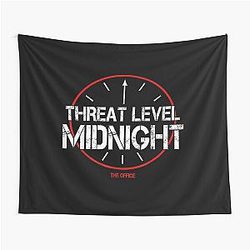 Office Threat Level Tapestry Midnight