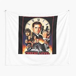 Threat Level Midnight Chiffon Tapestry