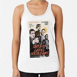 Threat Level Midnight Classic Racerback Tank Top