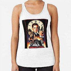 Threat Level Midnight Chiffon Racerback Tank