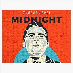 Abstract Threat Level Midnight Jigsaw Puzzle