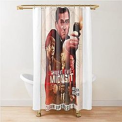 Threat Midnight Movie Shower Curtain