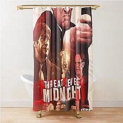 Threat Level Midnight Shower Curtain