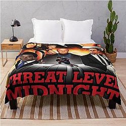 Threat Level Midnight: The Office Throw Blanket