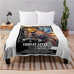 Threat Level Midnight - The Office Classic Throw Blanket