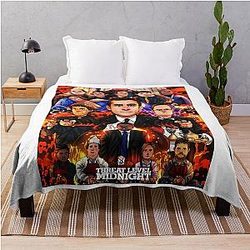 Best Poster Threat Level Midnight Graphic Throw Blanket