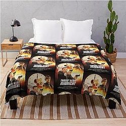 Threat Level Midnight III The Office US Throw Blanket