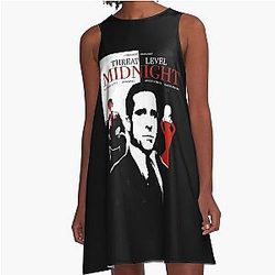 Threat Level Midnight 2 A-Line Dress