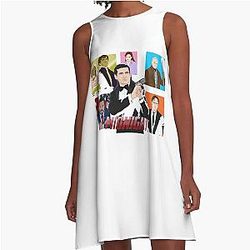 Threat Level Midnight Essential A-Line Dress