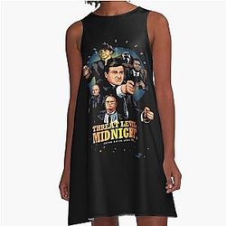 Threat Level Midnight Essential A-Line Dress