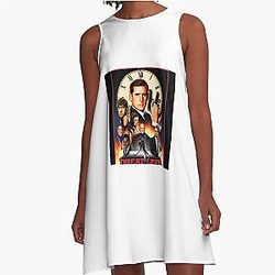 Threat Level Midnight A-Line Dress
