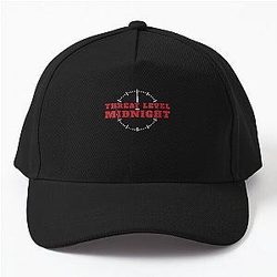 Women's Threat Level Midnight V-Neck Gift Classic Baseball Cap