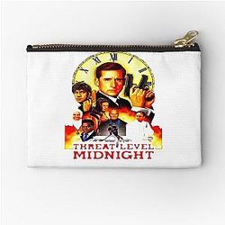 Threat Level Midnight Zipper Pouch