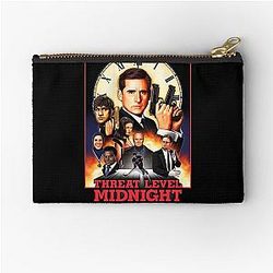 Threat Level Midnight Zipper Pouch