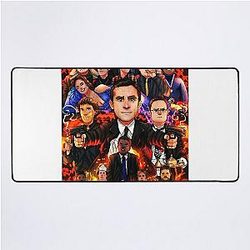Best Threat Level Midnight Graphic Desk Mat