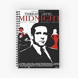 The Office: Threat Level Midnight Movie Poster Notebook