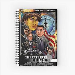 Threat Level Midnight - The Office Classic Notebook