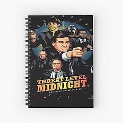 Threat Level Midnight Spiral Notebook