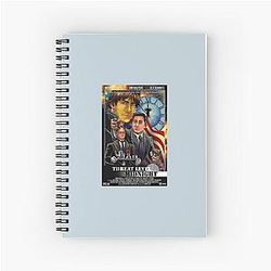 Threat Level Midnight The Office Spiral Notebook