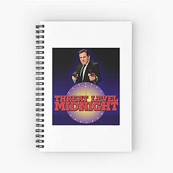 The office threats midnight spiral notebook