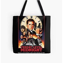 Threat Level Midnight All Over Print Tote Bag