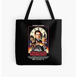 Threat Level Midnight All Over Print Tote Bag