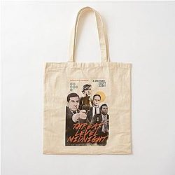 Threat Level Midnight Cotton Tote Bag