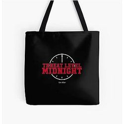 The Office Threat Level Midnight Tote Bag