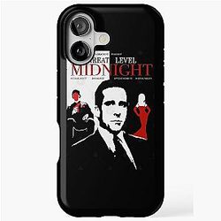 Threat Level Midnight 2 Poster for iPhone Tough Case