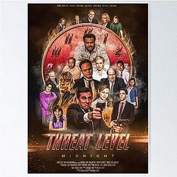 THREAT LEVEL MIDNIGHT The Office Poster
