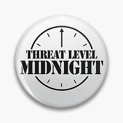 Threat Level Midnight Pin