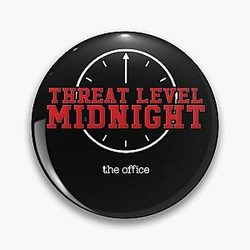 Threat Level Midnight Classic Pin