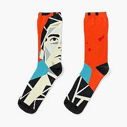 Abstract Threat Level Midnight Poster Socks