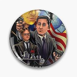 Threat Level Midnight - The Office Pin