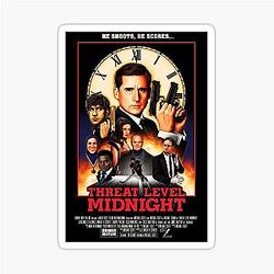Threat Level Midnight Classic Sticker