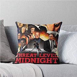 Threat Level Midnight Office Throw Pillow